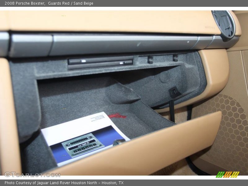 Guards Red / Sand Beige 2008 Porsche Boxster