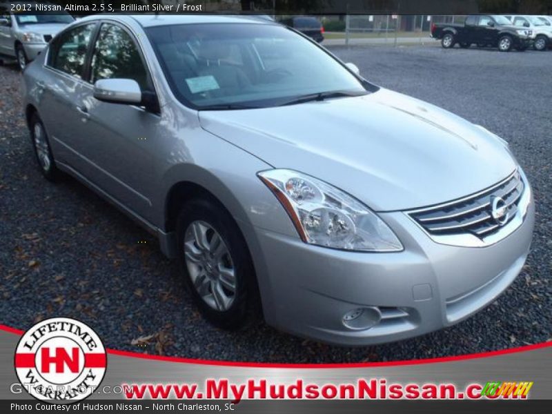 Brilliant Silver / Frost 2012 Nissan Altima 2.5 S