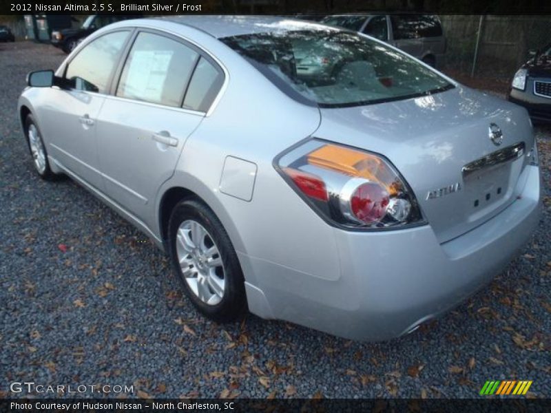 Brilliant Silver / Frost 2012 Nissan Altima 2.5 S