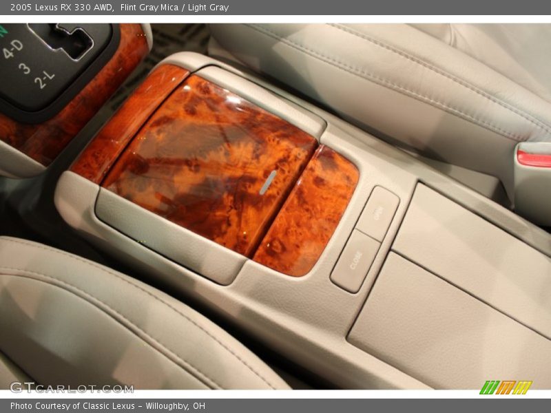 Flint Gray Mica / Light Gray 2005 Lexus RX 330 AWD