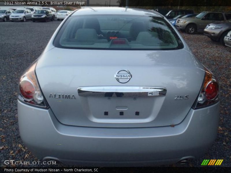 Brilliant Silver / Frost 2012 Nissan Altima 2.5 S