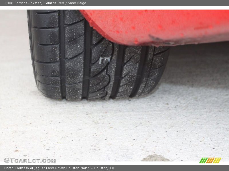 Guards Red / Sand Beige 2008 Porsche Boxster