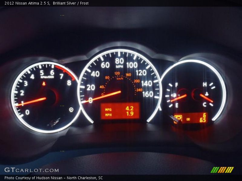 Brilliant Silver / Frost 2012 Nissan Altima 2.5 S