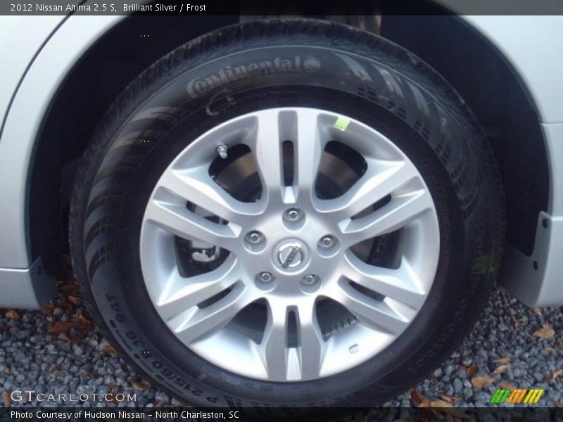 Brilliant Silver / Frost 2012 Nissan Altima 2.5 S