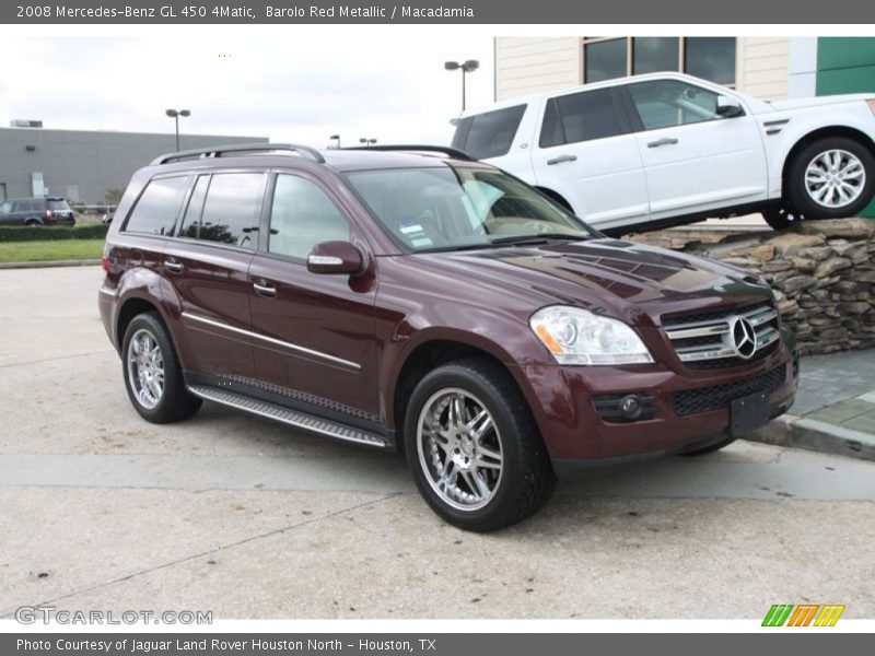 Barolo Red Metallic / Macadamia 2008 Mercedes-Benz GL 450 4Matic