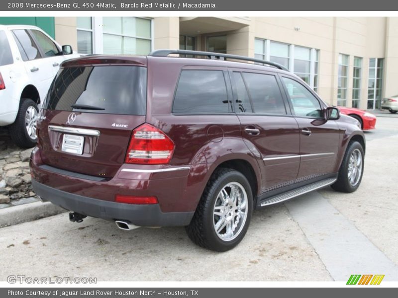 Barolo Red Metallic / Macadamia 2008 Mercedes-Benz GL 450 4Matic