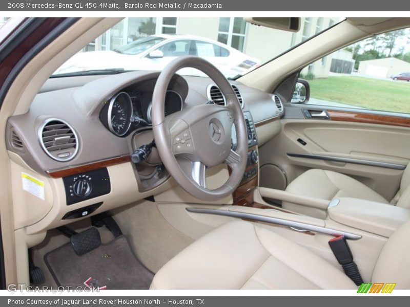Barolo Red Metallic / Macadamia 2008 Mercedes-Benz GL 450 4Matic