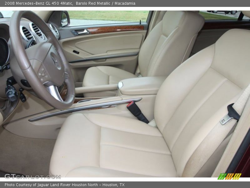 Barolo Red Metallic / Macadamia 2008 Mercedes-Benz GL 450 4Matic