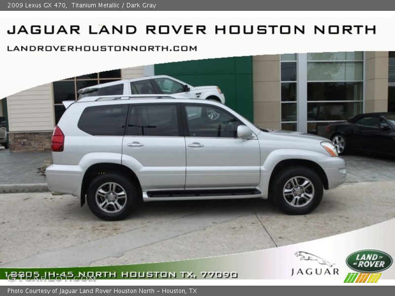 Titanium Metallic / Dark Gray 2009 Lexus GX 470