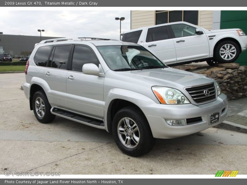 Titanium Metallic / Dark Gray 2009 Lexus GX 470
