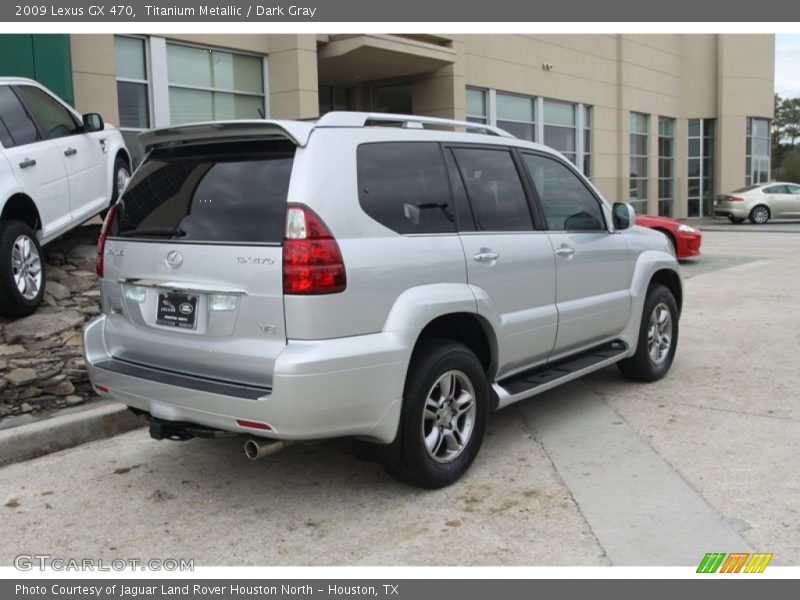 Titanium Metallic / Dark Gray 2009 Lexus GX 470