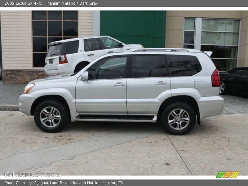 Titanium Metallic / Dark Gray 2009 Lexus GX 470