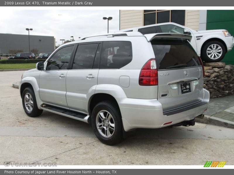 Titanium Metallic / Dark Gray 2009 Lexus GX 470