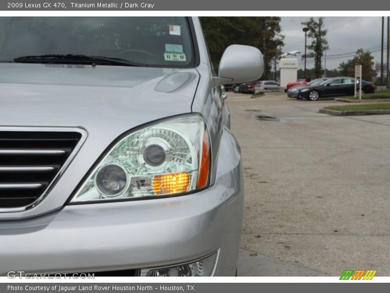 Titanium Metallic / Dark Gray 2009 Lexus GX 470