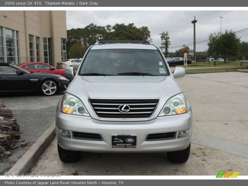 Titanium Metallic / Dark Gray 2009 Lexus GX 470