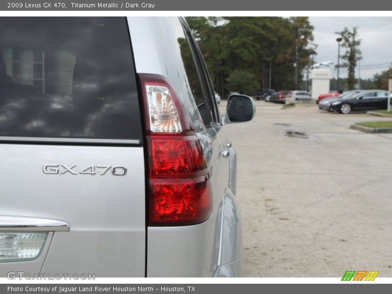 Titanium Metallic / Dark Gray 2009 Lexus GX 470