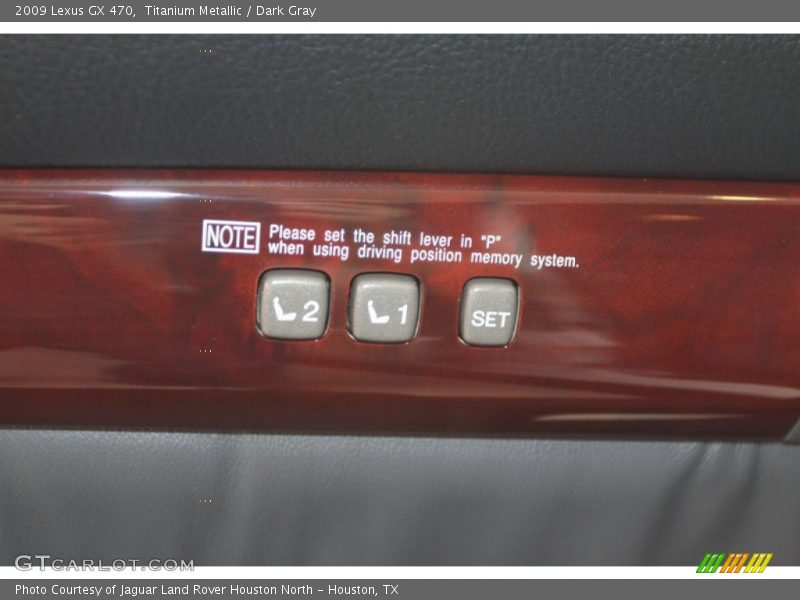Titanium Metallic / Dark Gray 2009 Lexus GX 470