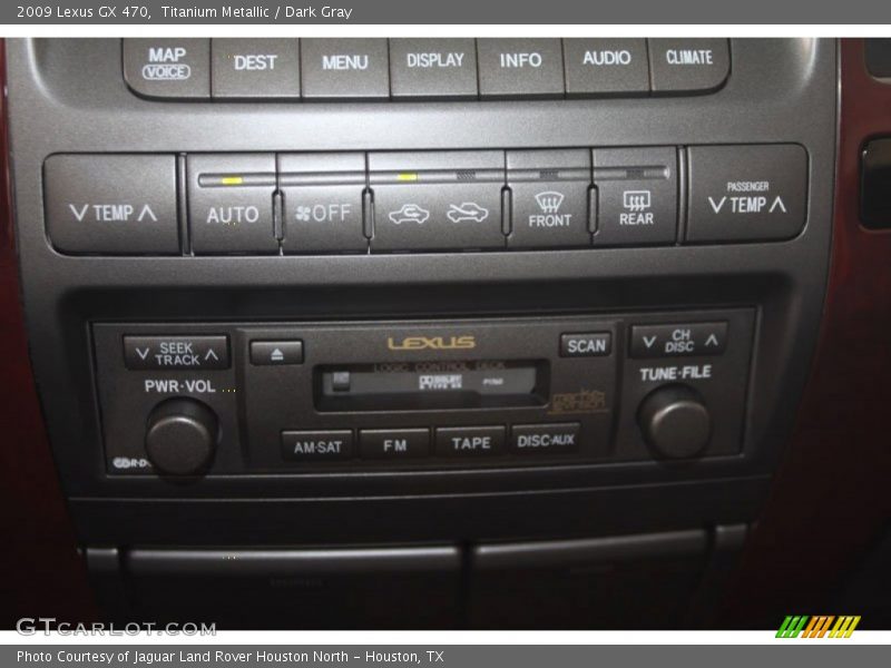 Controls of 2009 GX 470
