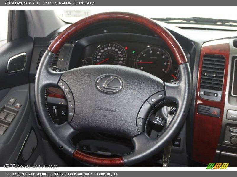 Titanium Metallic / Dark Gray 2009 Lexus GX 470