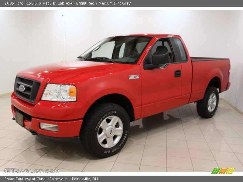  2005 F150 STX Regular Cab 4x4 Bright Red
