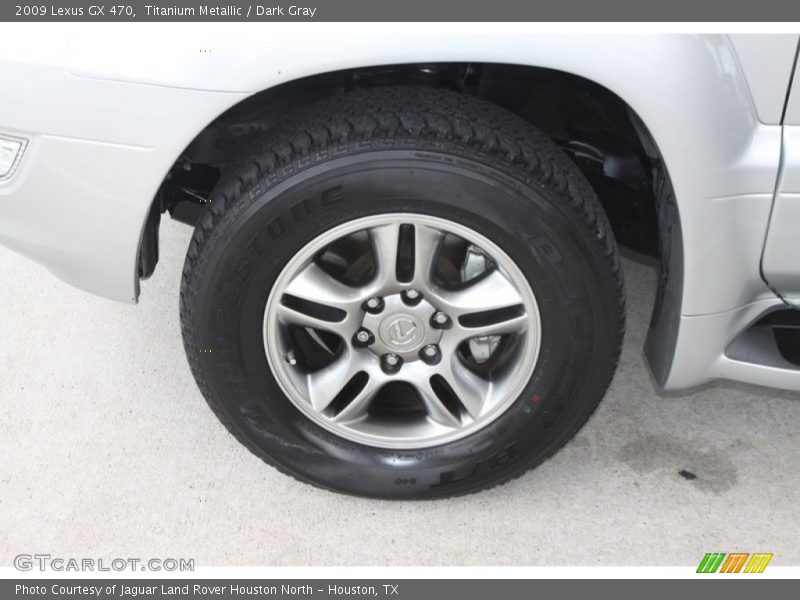 Titanium Metallic / Dark Gray 2009 Lexus GX 470