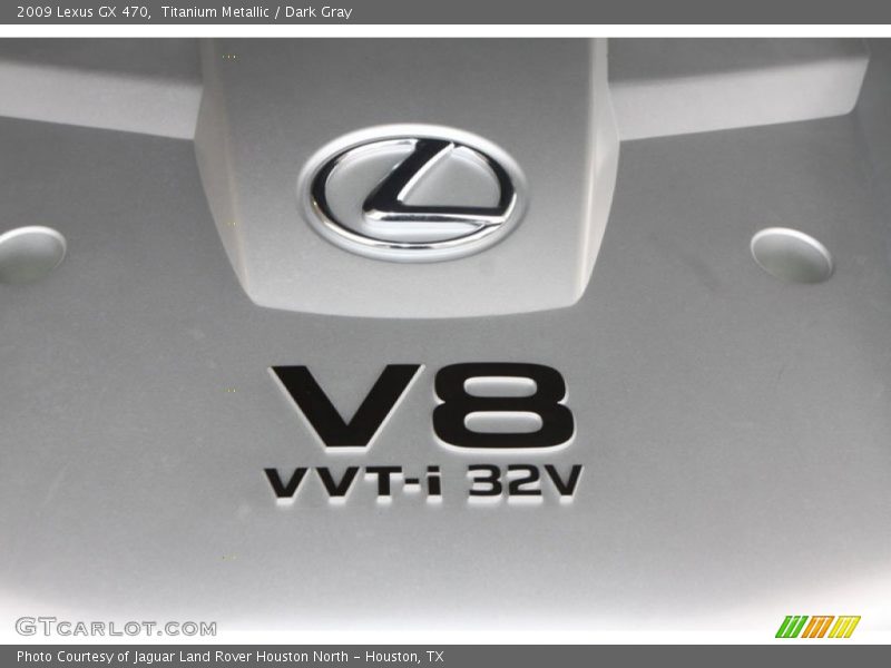 Titanium Metallic / Dark Gray 2009 Lexus GX 470