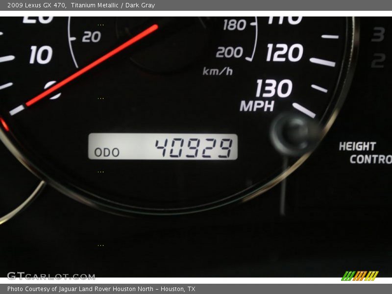 Titanium Metallic / Dark Gray 2009 Lexus GX 470