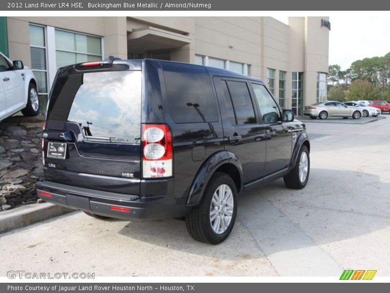 Buckingham Blue Metallic / Almond/Nutmeg 2012 Land Rover LR4 HSE