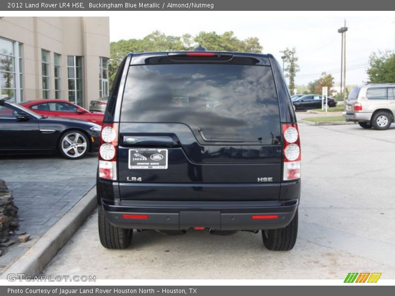 Buckingham Blue Metallic / Almond/Nutmeg 2012 Land Rover LR4 HSE
