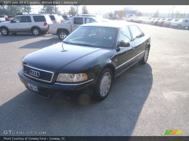 Brilliant Black / Anthracite 2000 Audi A8 4.2 quattro