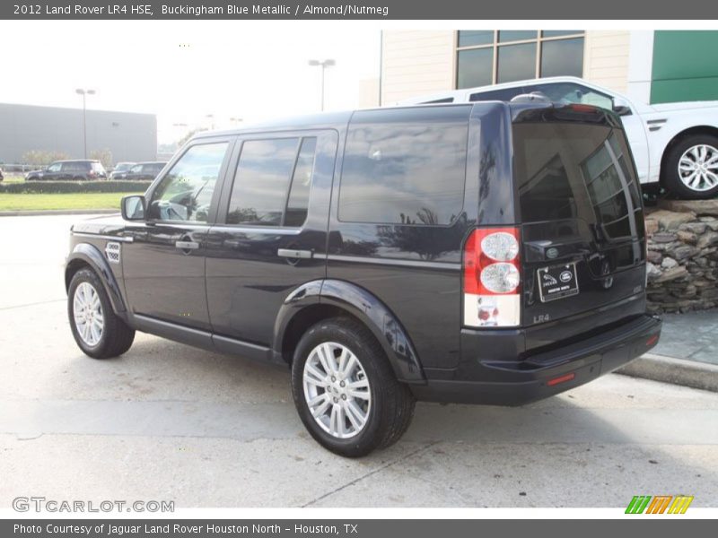 Buckingham Blue Metallic / Almond/Nutmeg 2012 Land Rover LR4 HSE