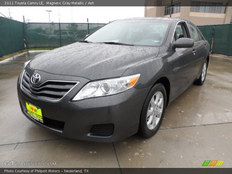 Magnetic Gray Metallic / Ash 2011 Toyota Camry LE