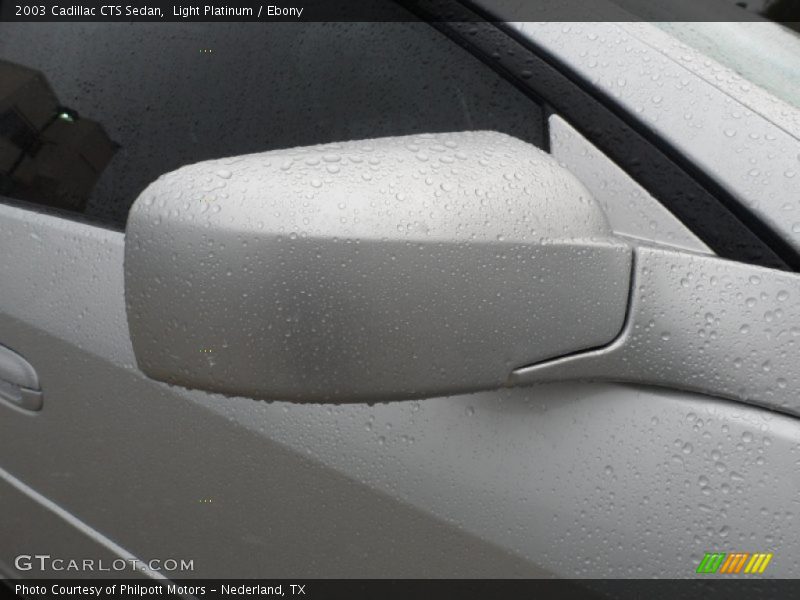 Light Platinum / Ebony 2003 Cadillac CTS Sedan