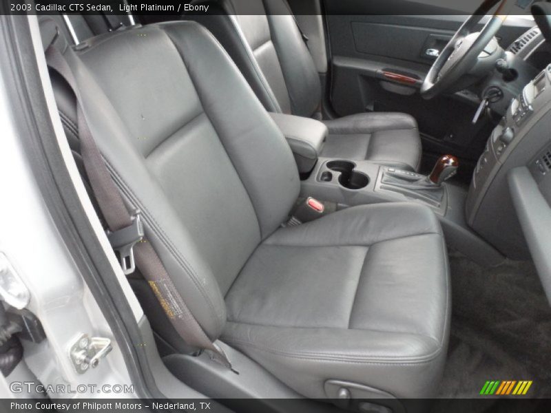 Light Platinum / Ebony 2003 Cadillac CTS Sedan