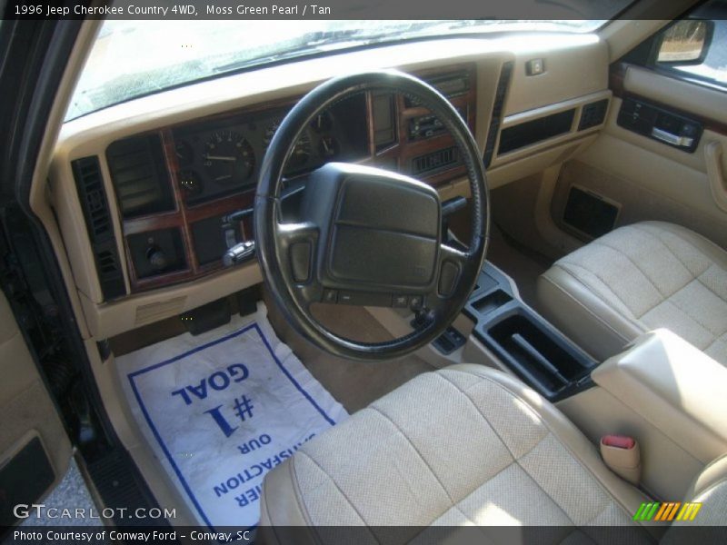  1996 Cherokee Country 4WD Tan Interior