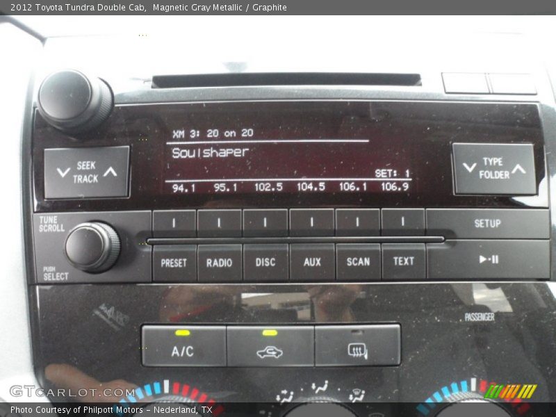 Magnetic Gray Metallic / Graphite 2012 Toyota Tundra Double Cab