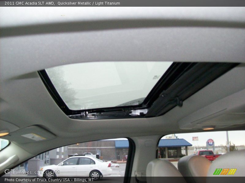 Quicksilver Metallic / Light Titanium 2011 GMC Acadia SLT AWD
