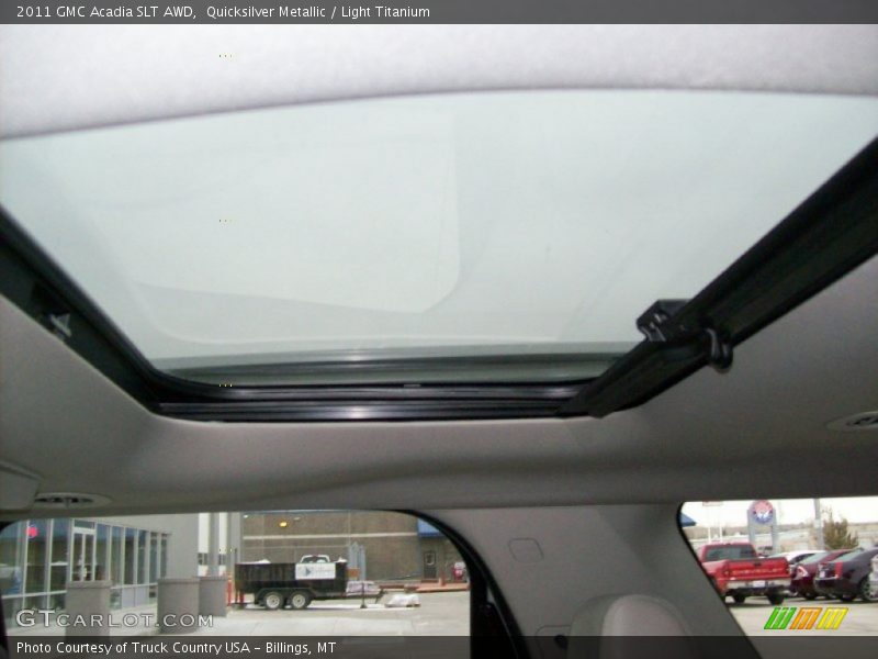 Quicksilver Metallic / Light Titanium 2011 GMC Acadia SLT AWD