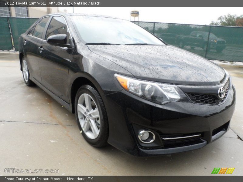 Attitude Black Metallic / Black 2012 Toyota Camry SE