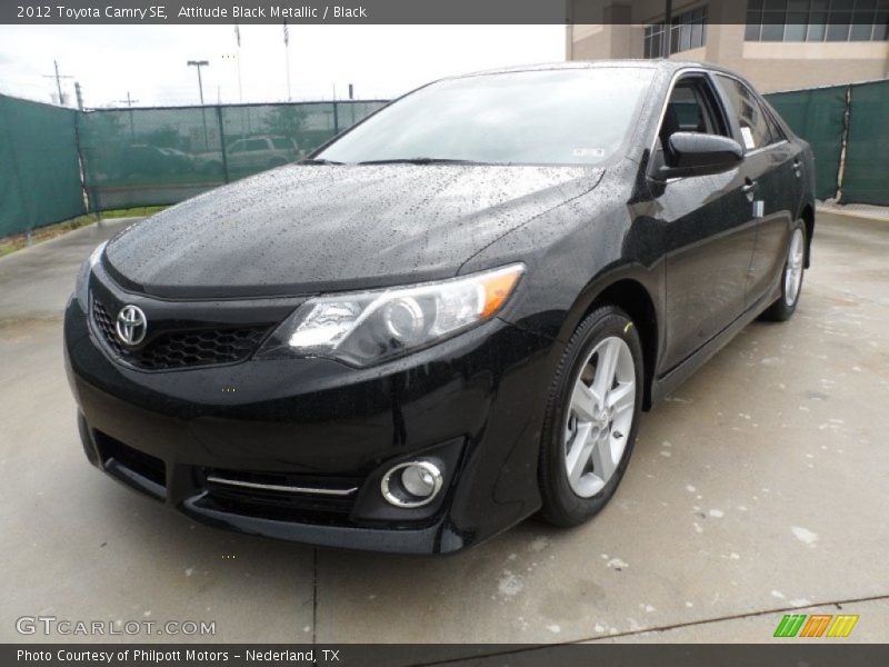 Attitude Black Metallic / Black 2012 Toyota Camry SE