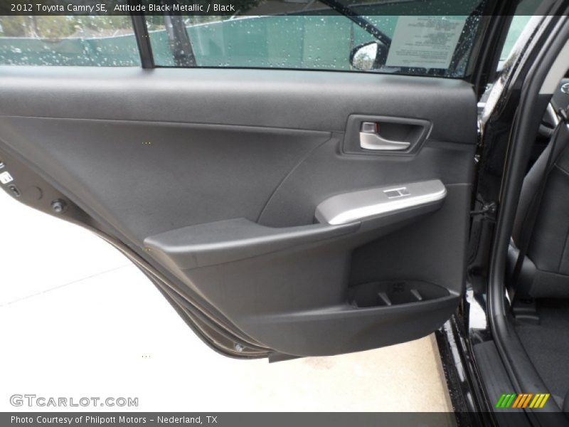 Attitude Black Metallic / Black 2012 Toyota Camry SE