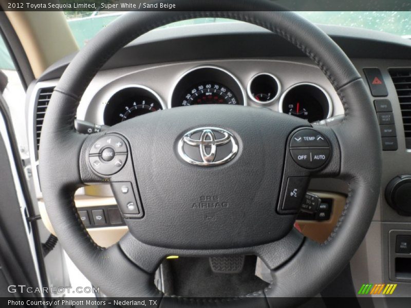  2012 Sequoia Limited Steering Wheel
