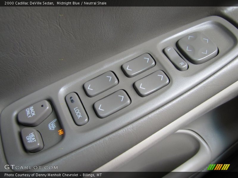 Midnight Blue / Neutral Shale 2000 Cadillac DeVille Sedan