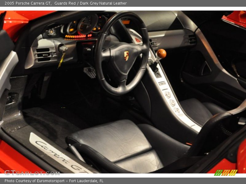  2005 Carrera GT  Dark Grey Natural Leather Interior