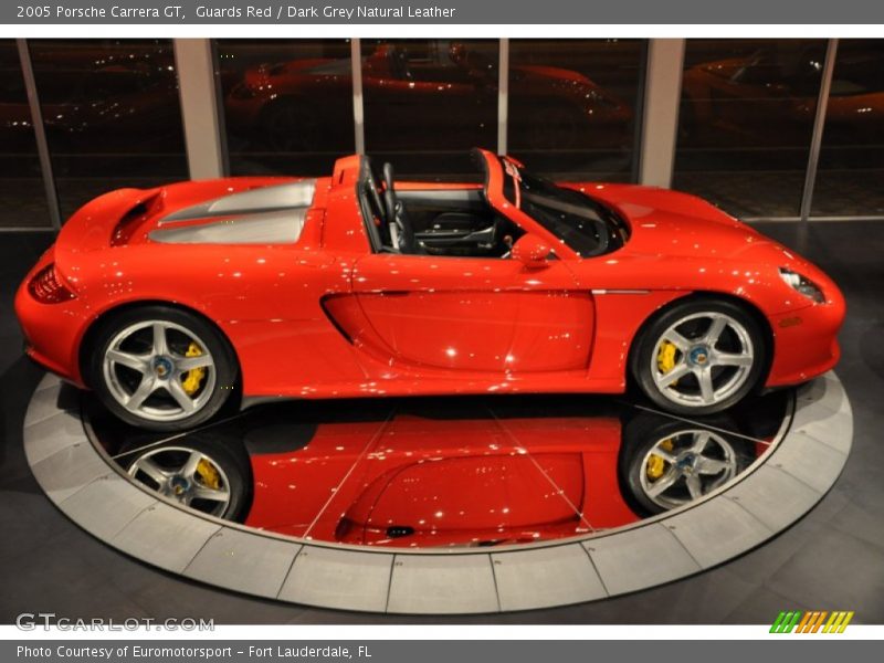 The Carrera GT in Guards Red - 2005 Porsche Carrera GT 