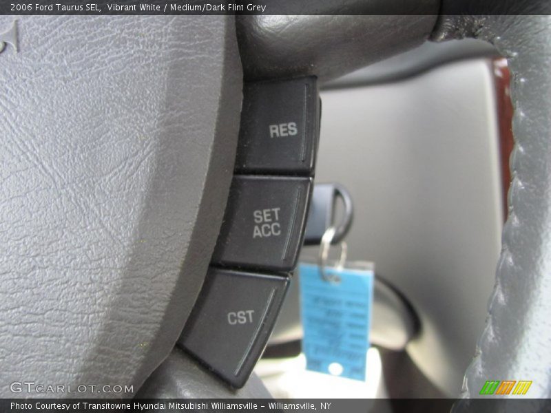 Vibrant White / Medium/Dark Flint Grey 2006 Ford Taurus SEL