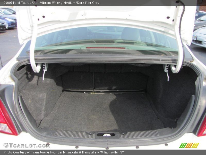 Vibrant White / Medium/Dark Flint Grey 2006 Ford Taurus SEL
