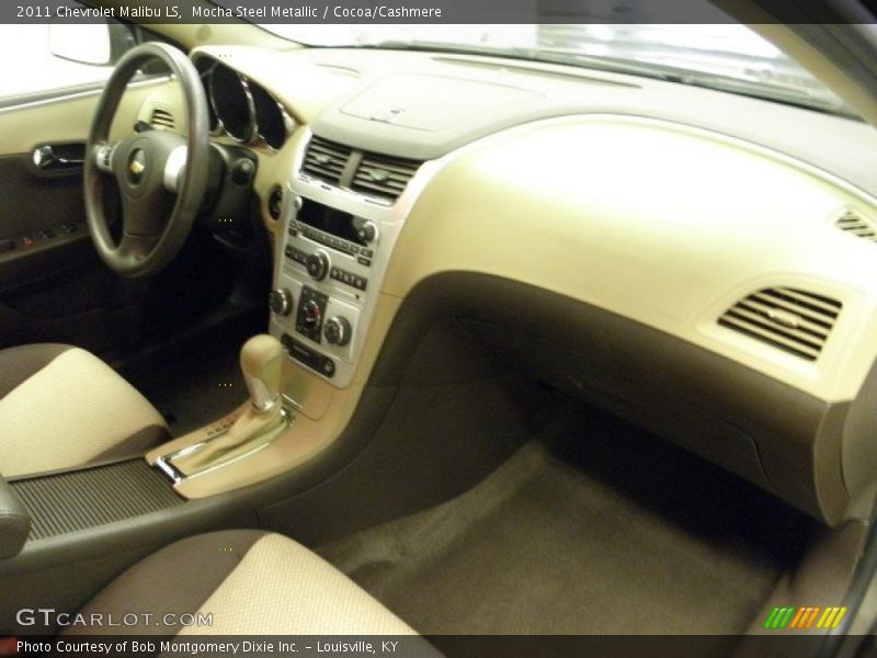 Dashboard of 2011 Malibu LS