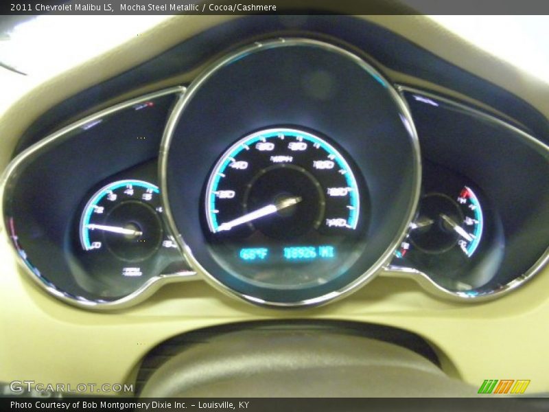 Mocha Steel Metallic / Cocoa/Cashmere 2011 Chevrolet Malibu LS
