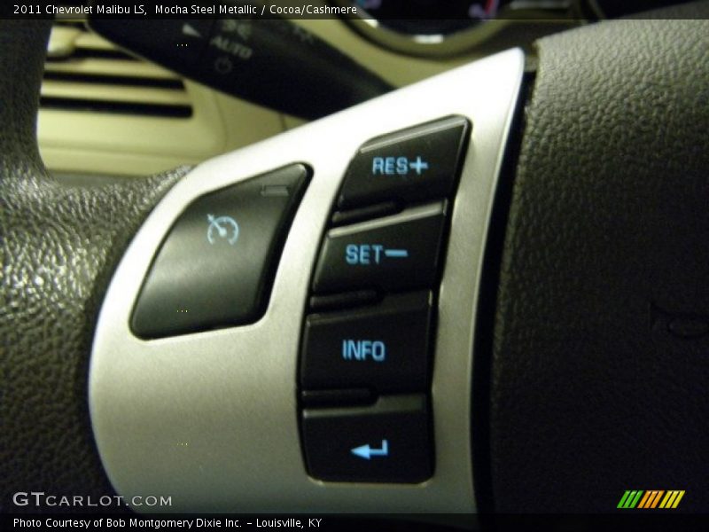 Mocha Steel Metallic / Cocoa/Cashmere 2011 Chevrolet Malibu LS